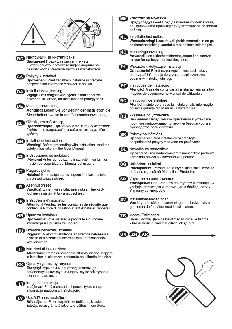 First page image of the manual for L9FEB96CB