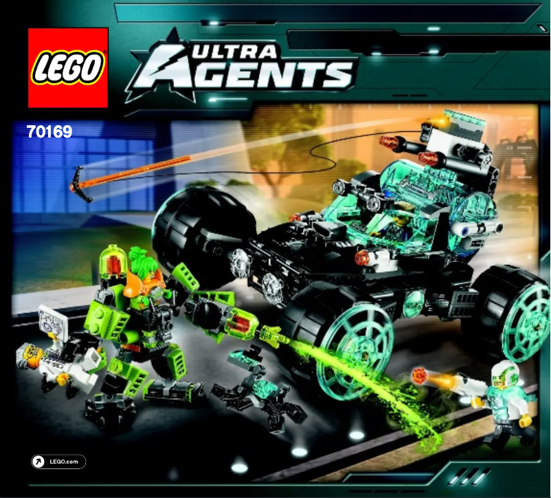 Page 1 of the manual User Manual Lego Ultra Agents 70169