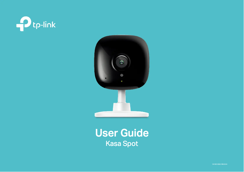 Page 1 of the manual User Manual TP-Link Kasa Spot KC100