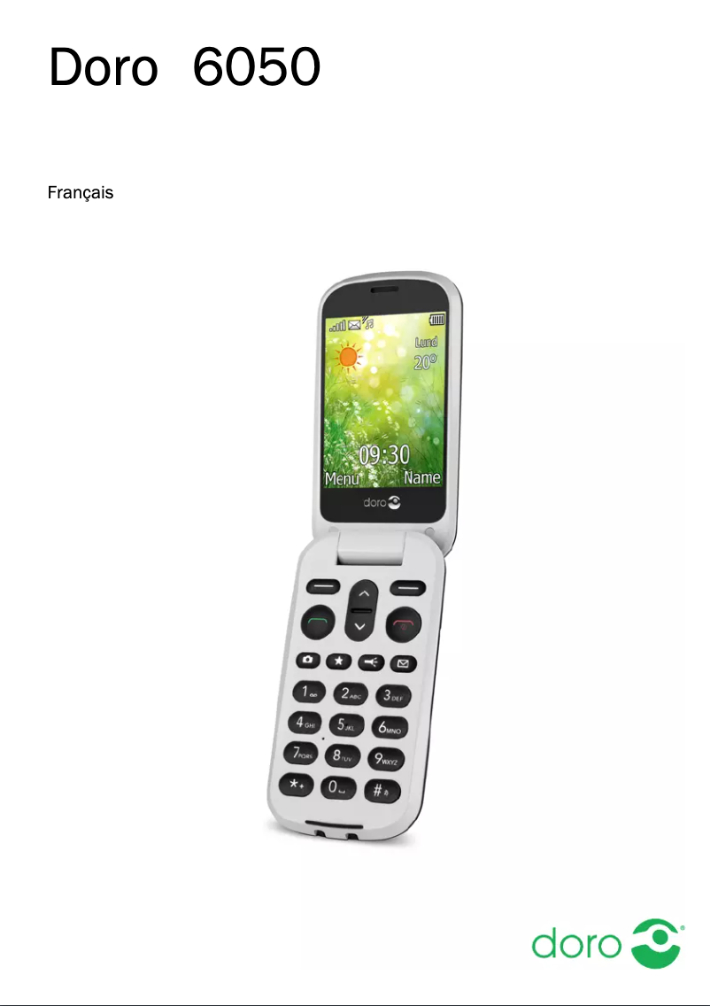 Image de la première page du manuel de l'appareil 6050