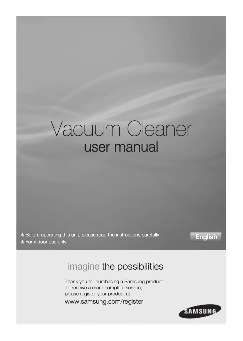 First page image of the manual for SC4580