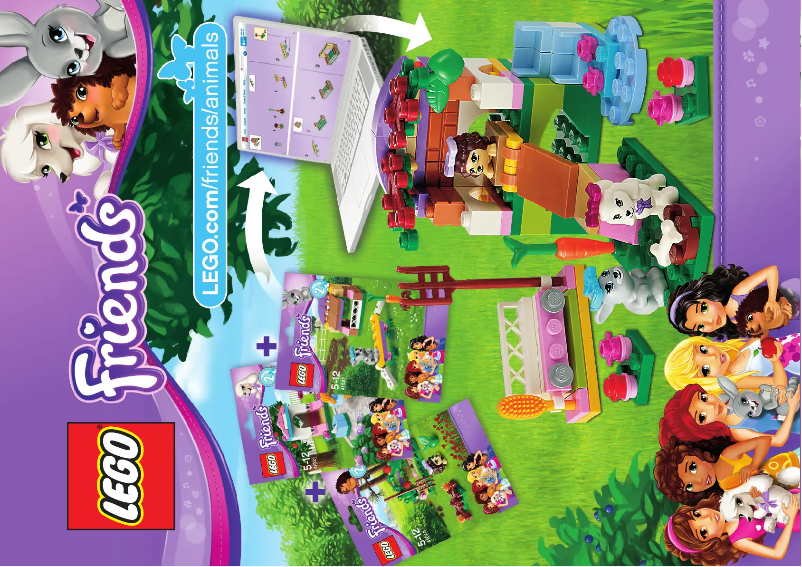 First page image of the manual for Friends 41021