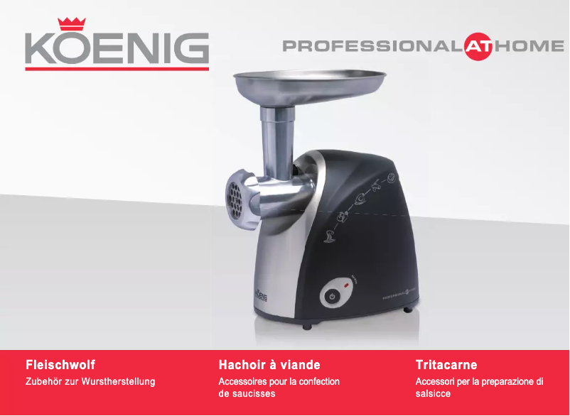 Page 1 of the manual User Manual Koenig B02139