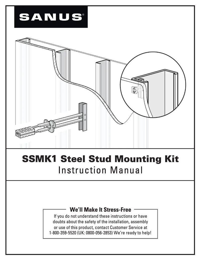 First page image of the manual for SSMK1