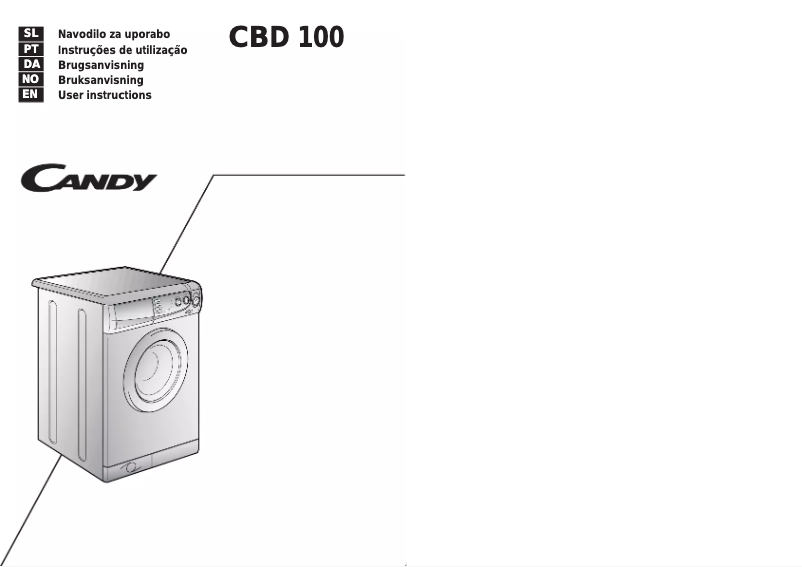 First page image of the manual for LBCBD100.6IT