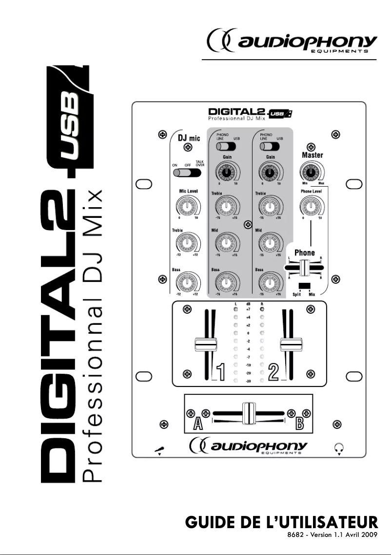 First page image of the manual for Digital-2