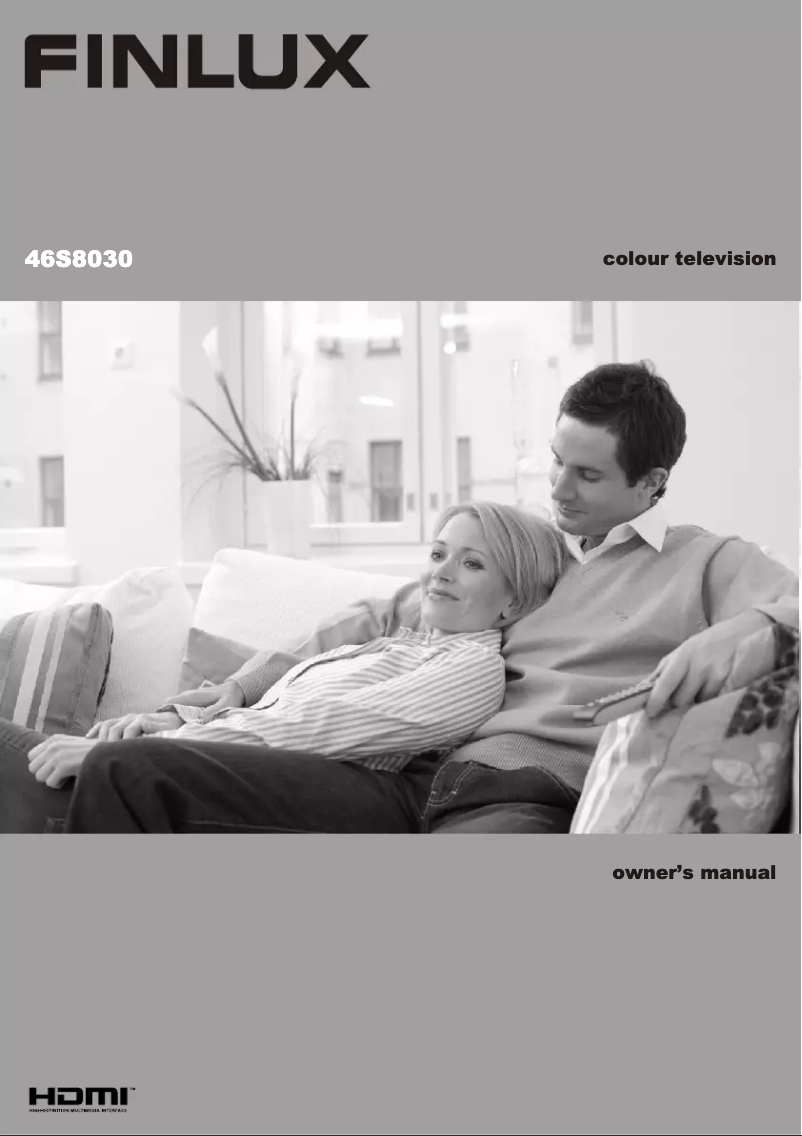 First page image of the manual for 46S8030