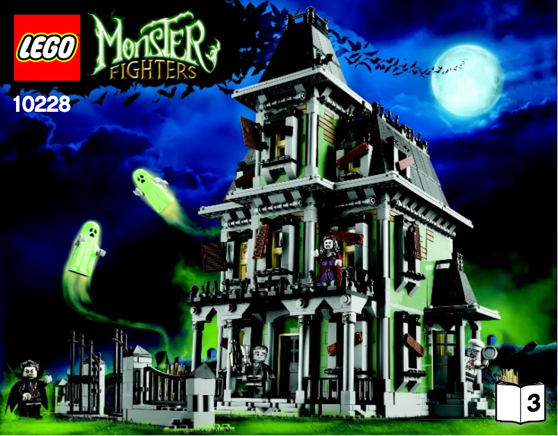 Page 1 of the manual User Manual Lego Haunted House