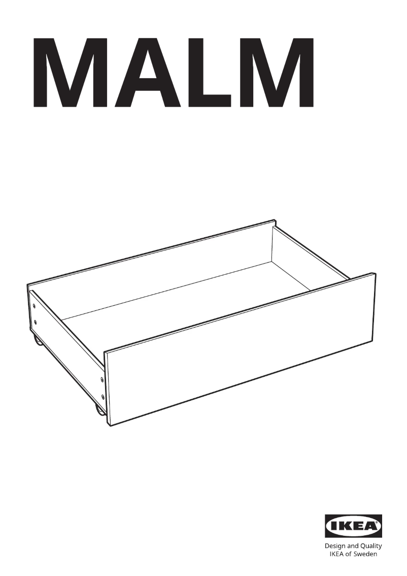 First page image of the manual for MALM 104.586.49