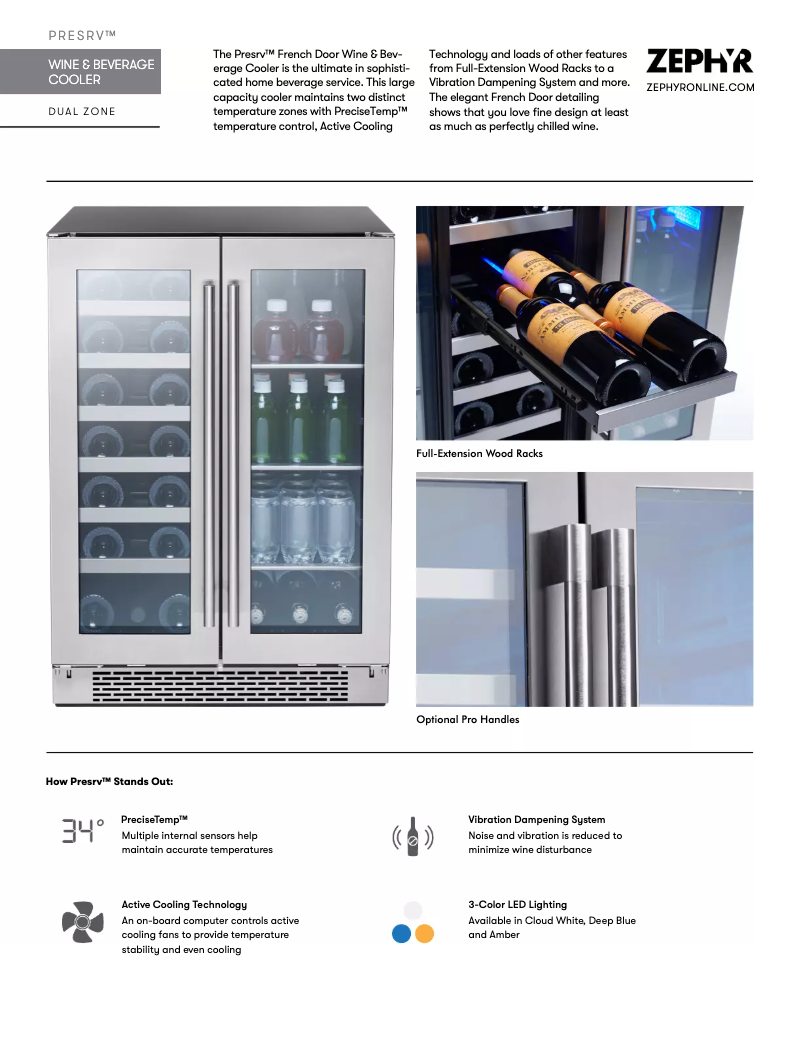 First page image of the manual for PRWB24C32BG