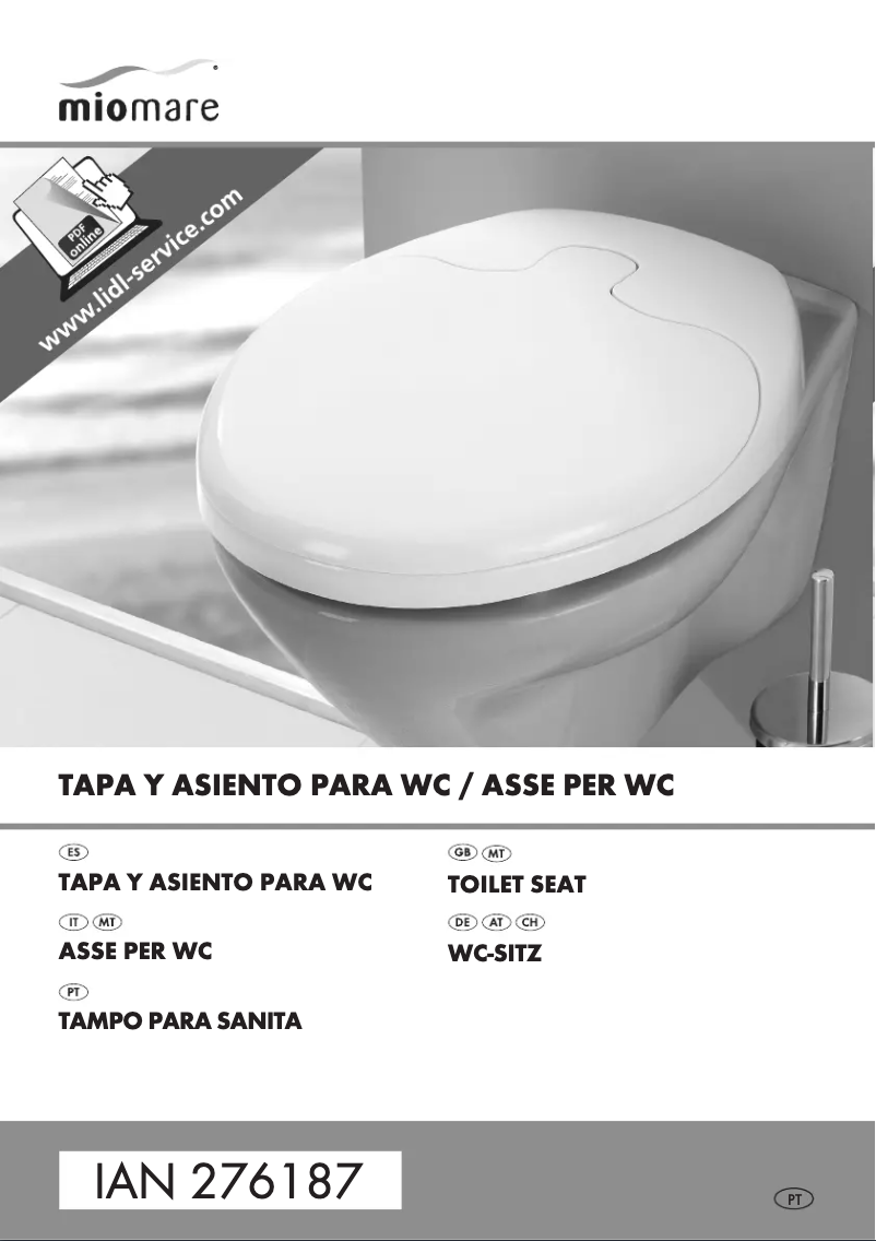 Page 1 of the manual User Manual Miomare IAN 276187