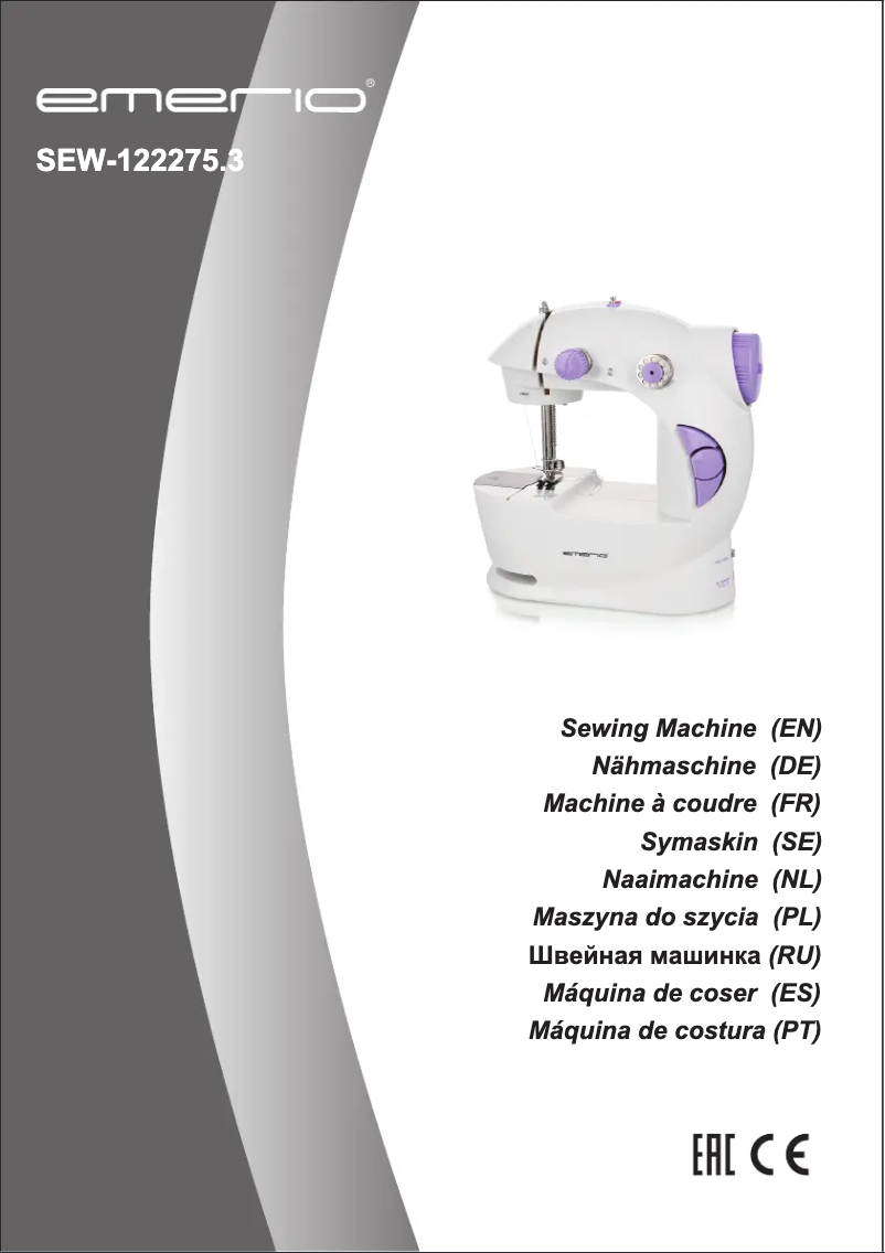Page 1 of the manual User Manual Emerio SEW-122275.3