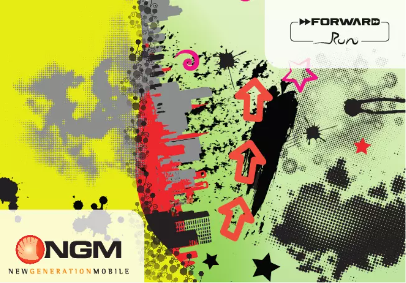 First page image of the manual for Forward Run