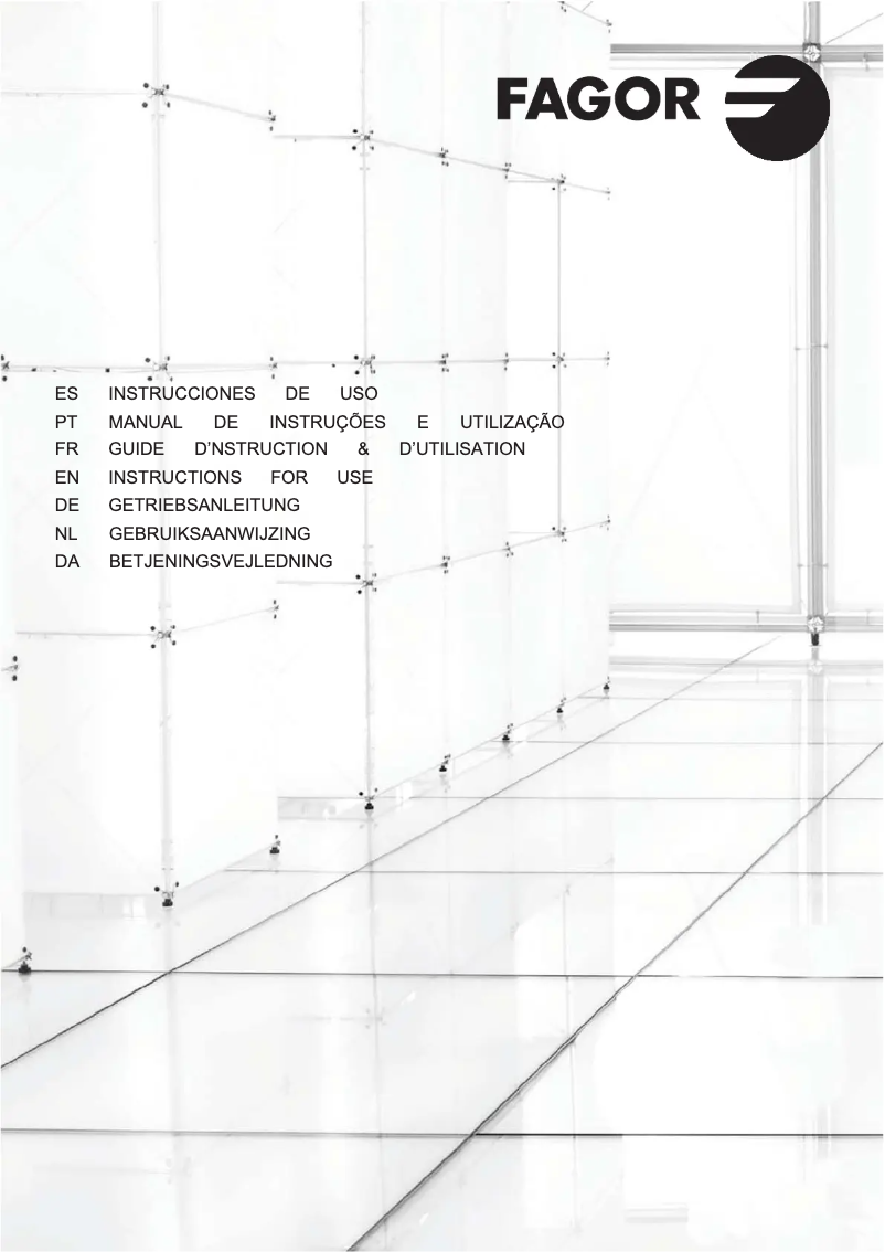 First page image of the manual for FSV-125