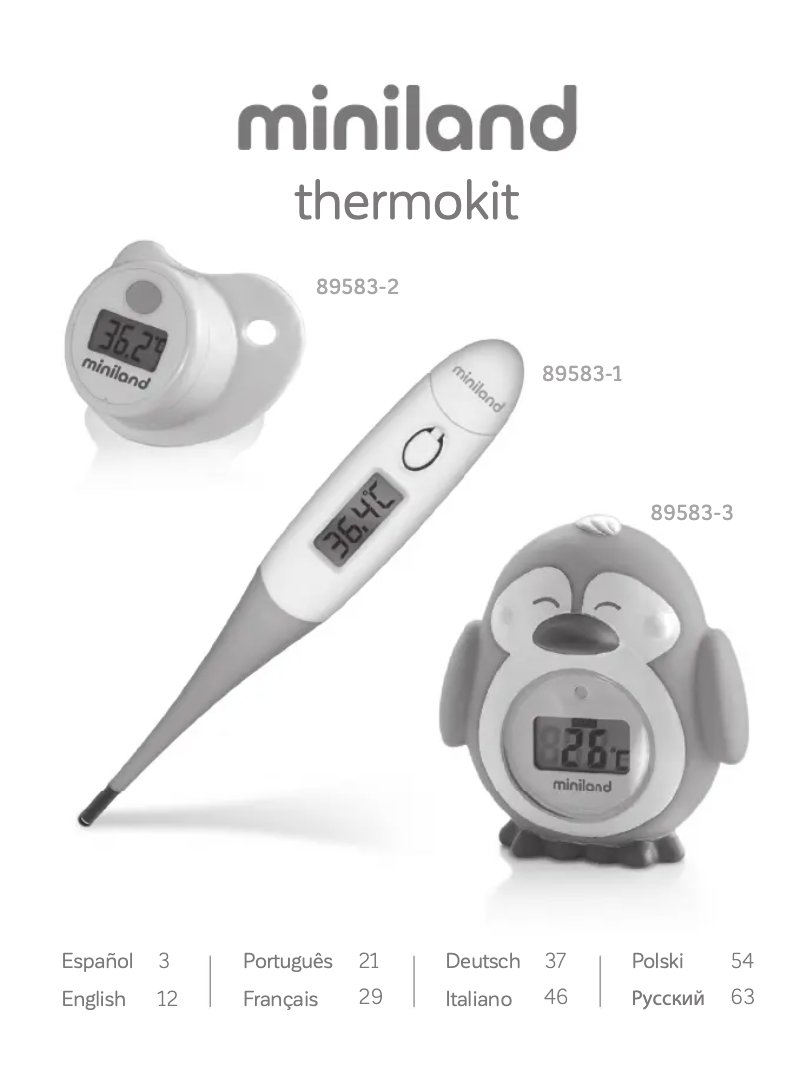 First page image of the manual for Thermokit Valencia 89583