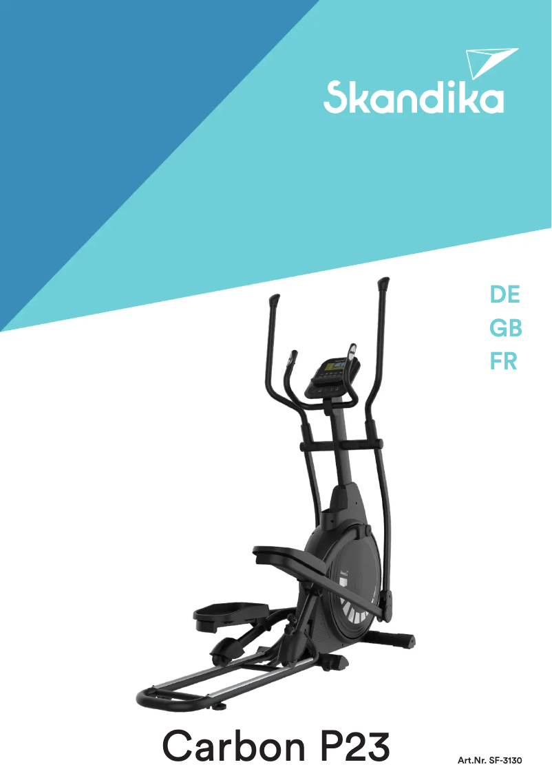 Page 1 of the manual User Manual Skandika Carbon P23