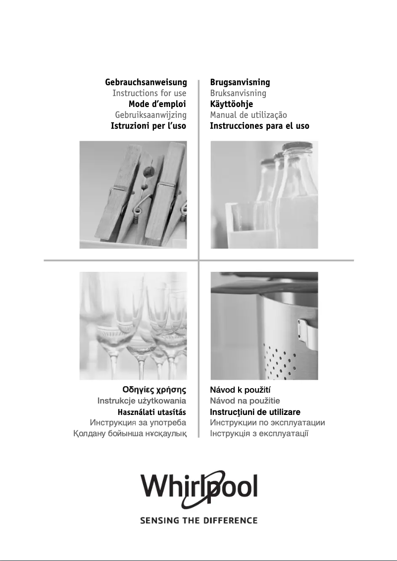 Page 1 of the manual User Manual Whirlpool FM12IDUWA2