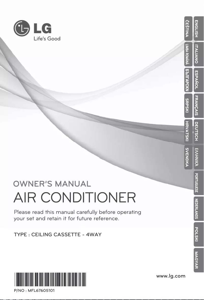 First page image of the manual for ARNU15GTEC2