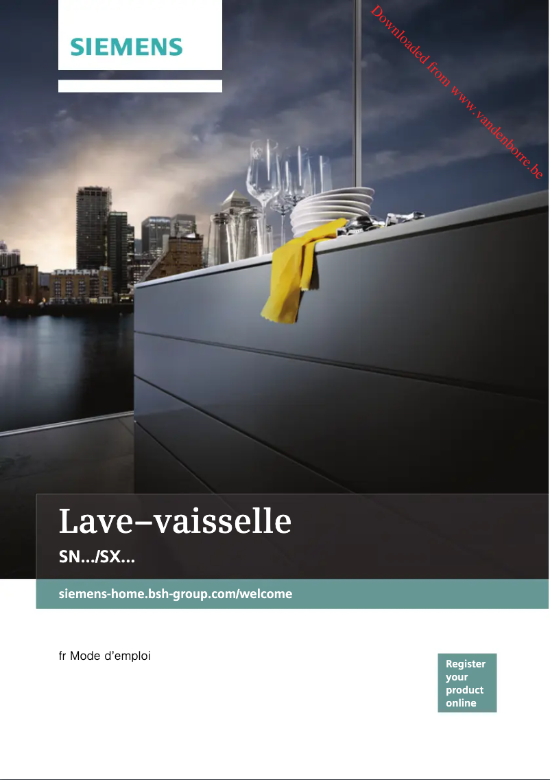 First page image of the manual for SN536S00AE