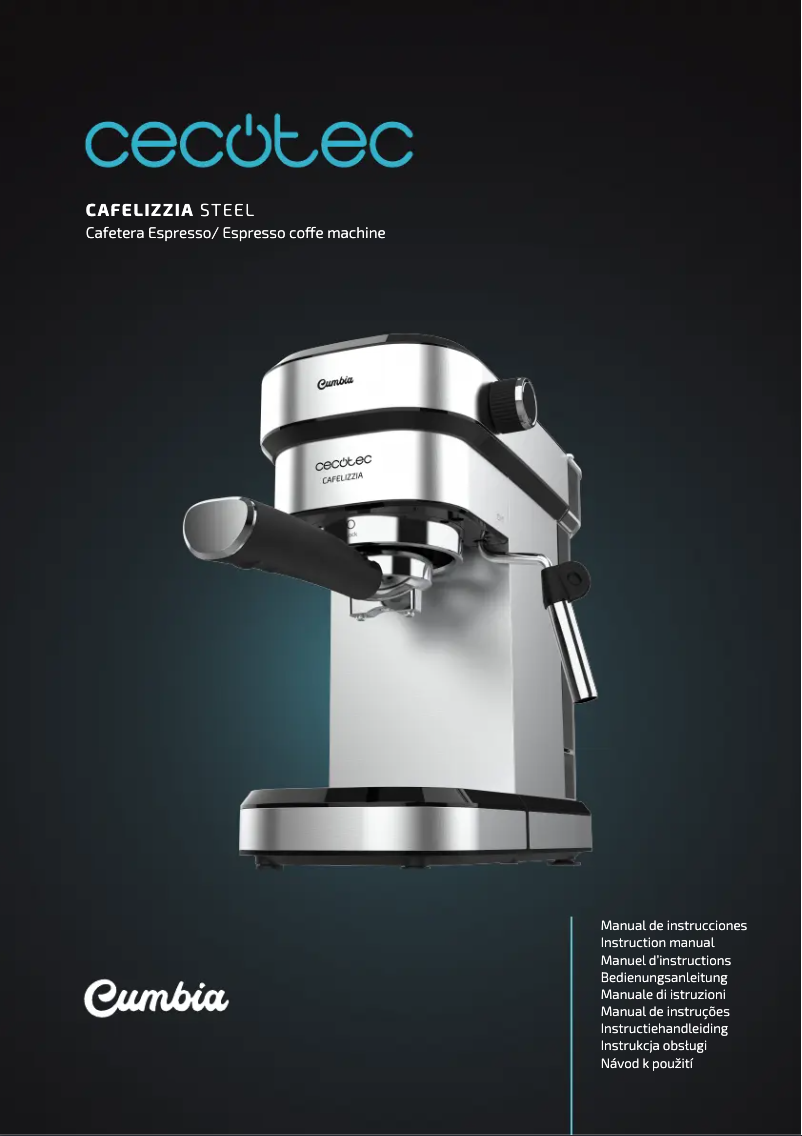Image de la première page du manuel de l'appareil Cafelizzia