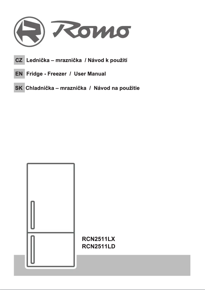 Page 1 of the manual User Manual Romo RCN2511LW