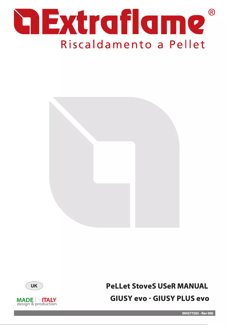 First page image of the manual for Giusy Plus