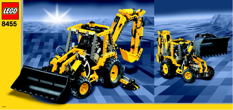 Page 1 of the manual User Manual Lego Technic 8455