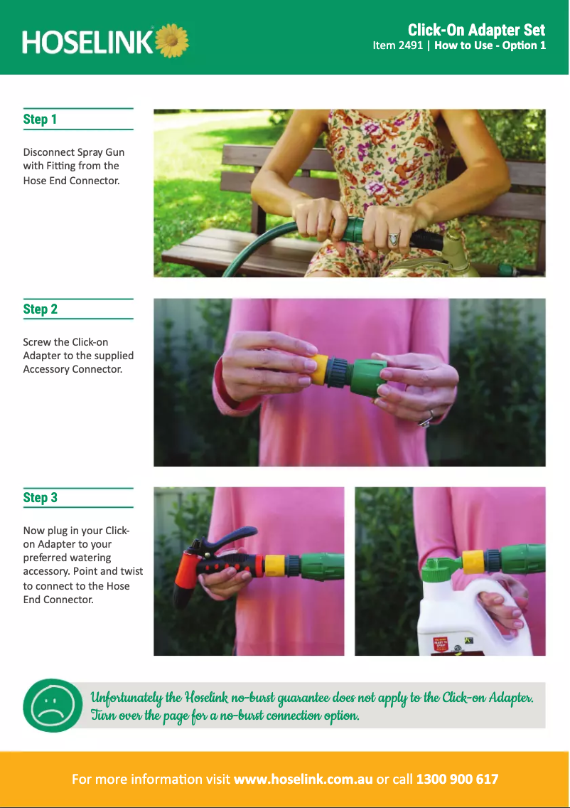 First page image of the manual for 2491