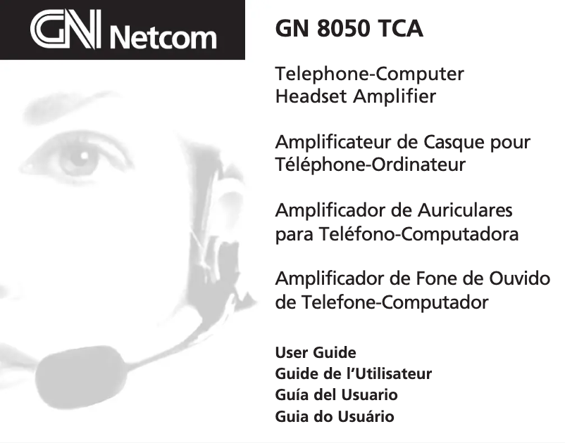 Page 1 of the manual User Manual Jabra GN8050