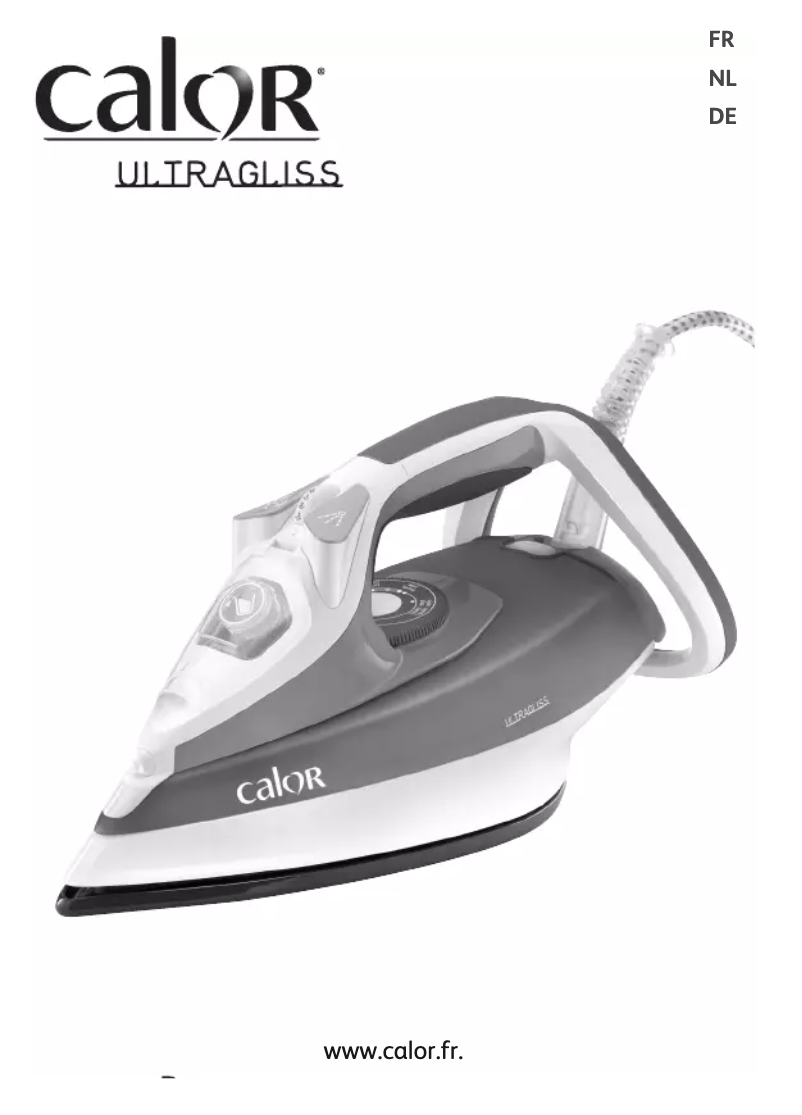 Page 1 of the manual User Manual Calor UltraGliss FV4880CO