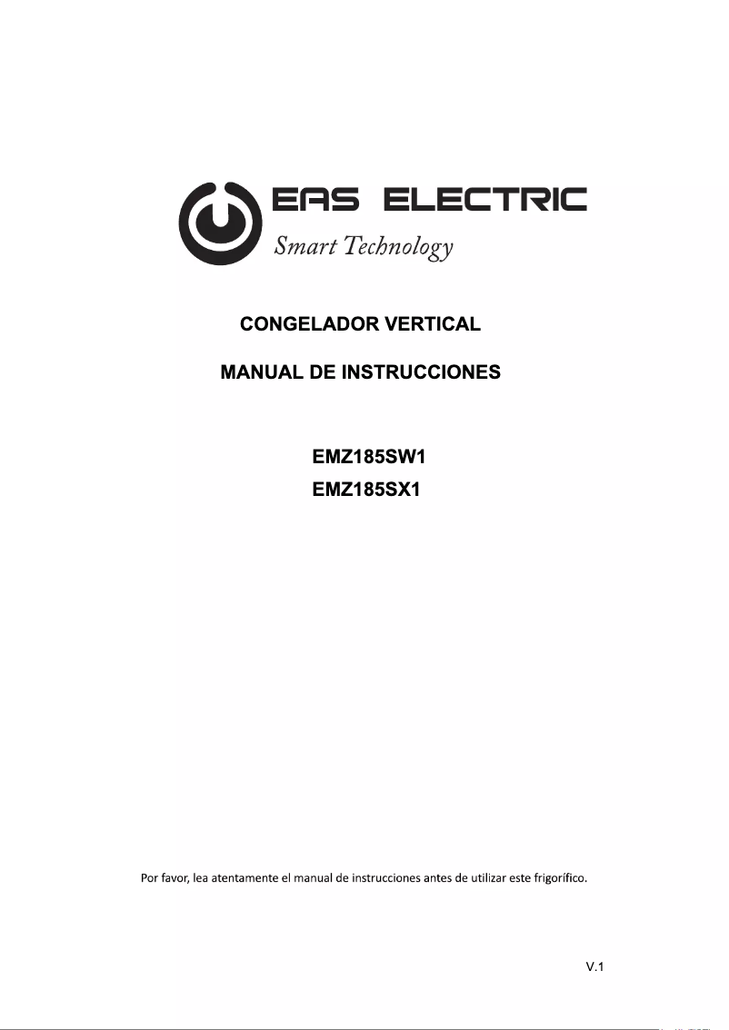 First page image of the manual for EMZ185SX1