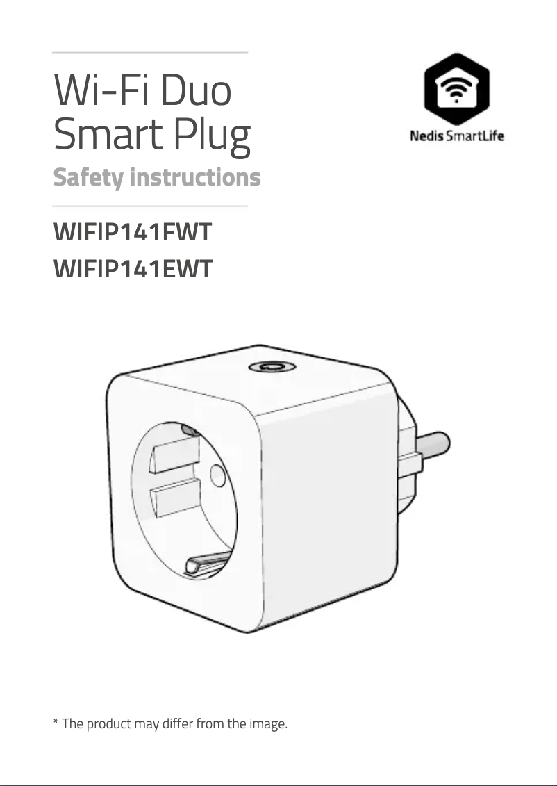 Page 1 of the manual User Manual Nedis WIFIP141EWT