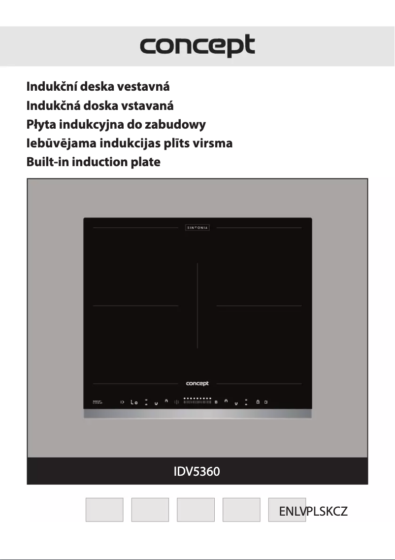 First page image of the manual for IDV5360