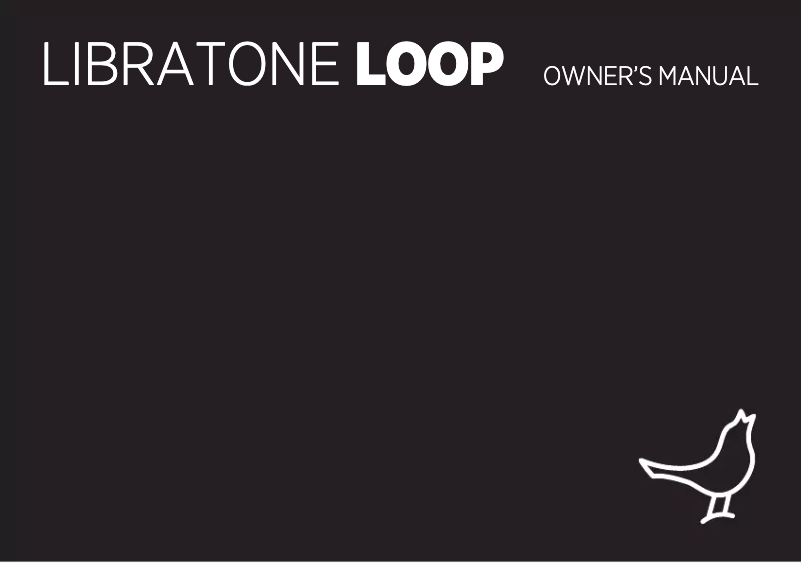 Page 1 of the manual User Manual Libratone LOOP