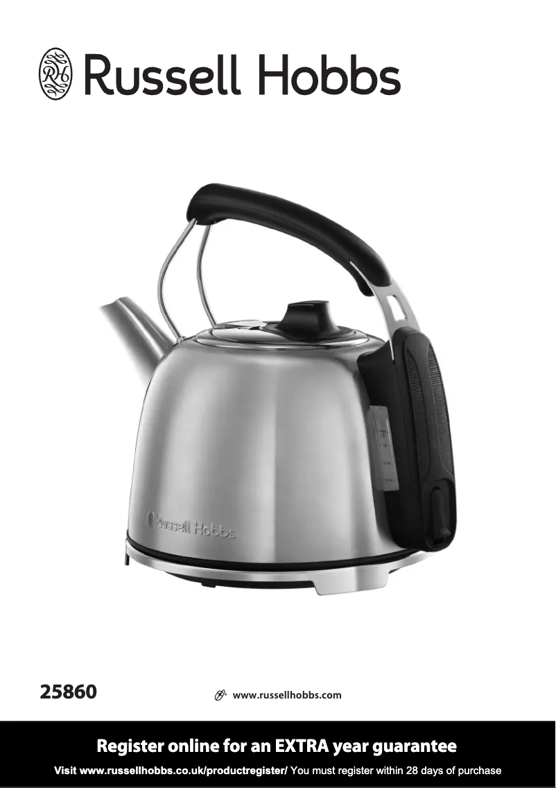 Image de la première page du manuel de l'appareil Anniversary 25860