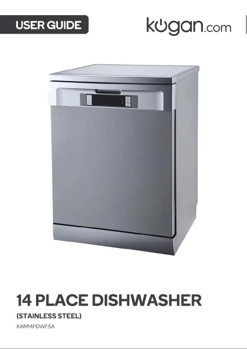 First page image of the manual for KAM14PDWFSA