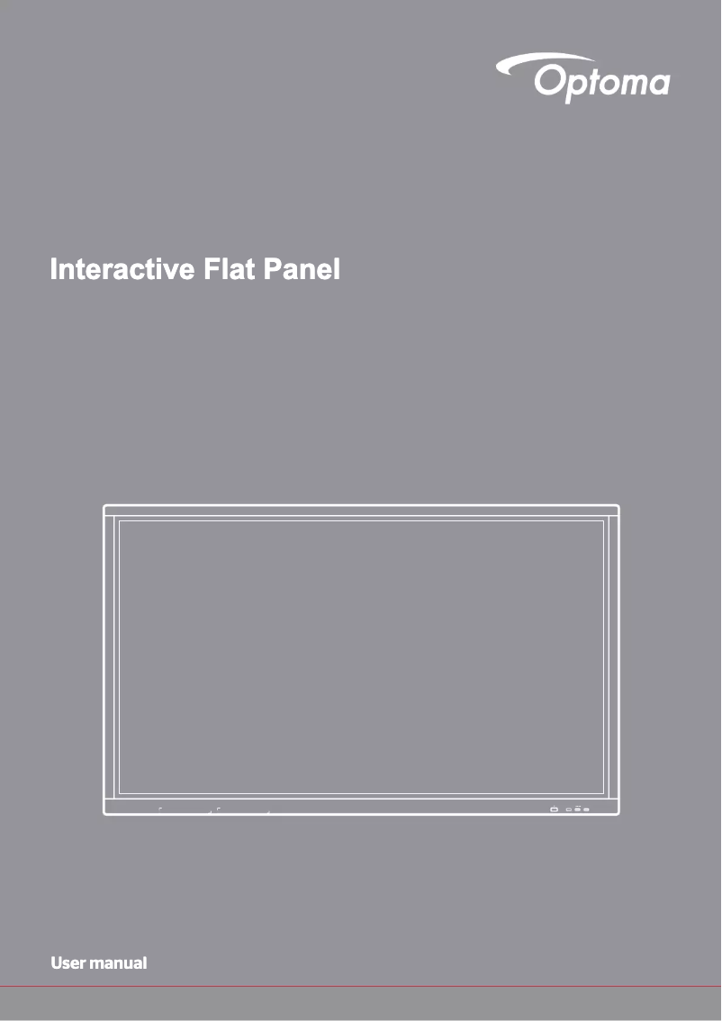 First page image of the manual for OP751RK