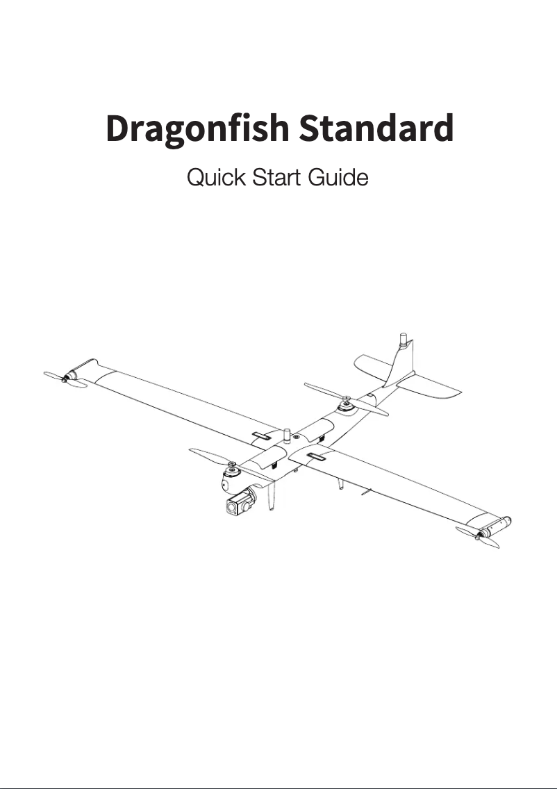 Page 1 of the manual Quick Start Guide Autel Dragonfish Standard
