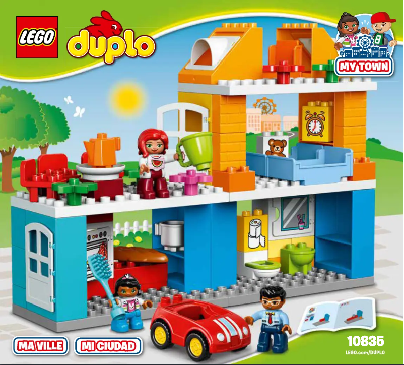 Page 1 of the manual User Manual Lego Duplo 10835