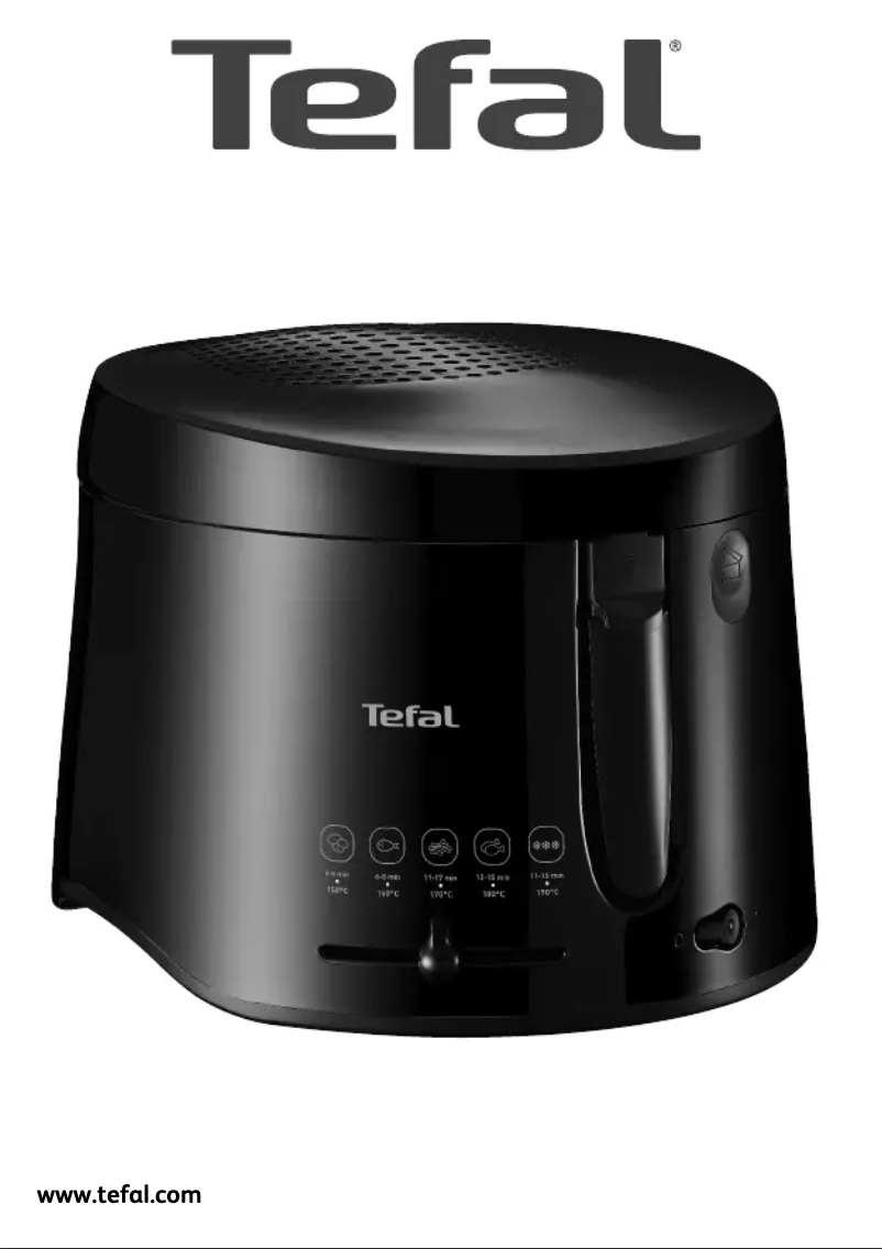 Page 1 of the manual User Manual Tefal Maxi Fry FF1078