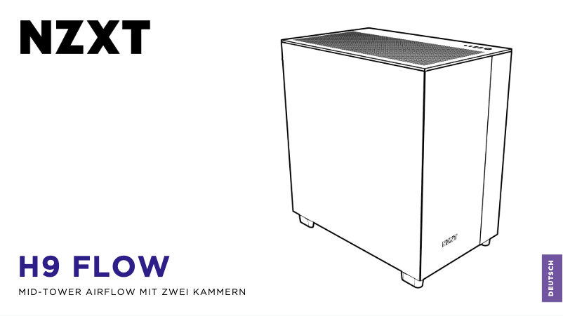 First page image of the manual for H9 Flow