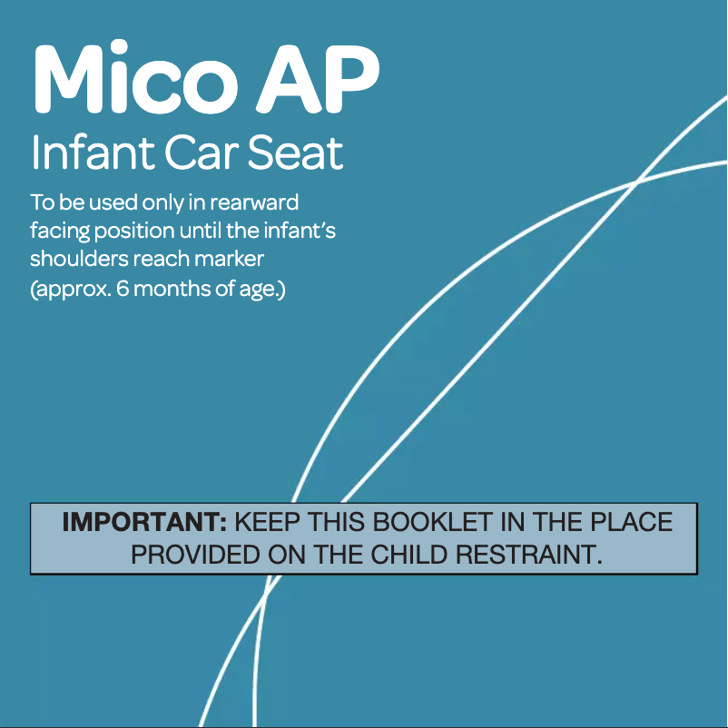 Image de la première page du manuel de l'appareil Mico AP