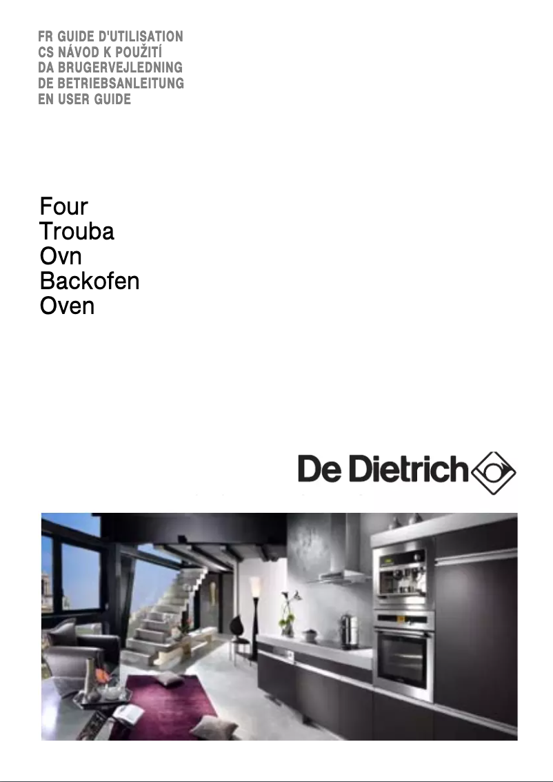 First page image of the manual for DOP895