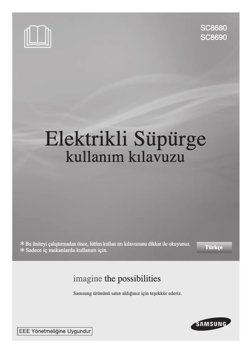 Page 1 of the manual User Manual Samsung SC8690