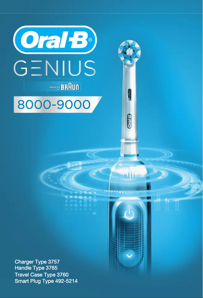 Page 1 of the manual User Manual Oral-B Genius Pro 8000N