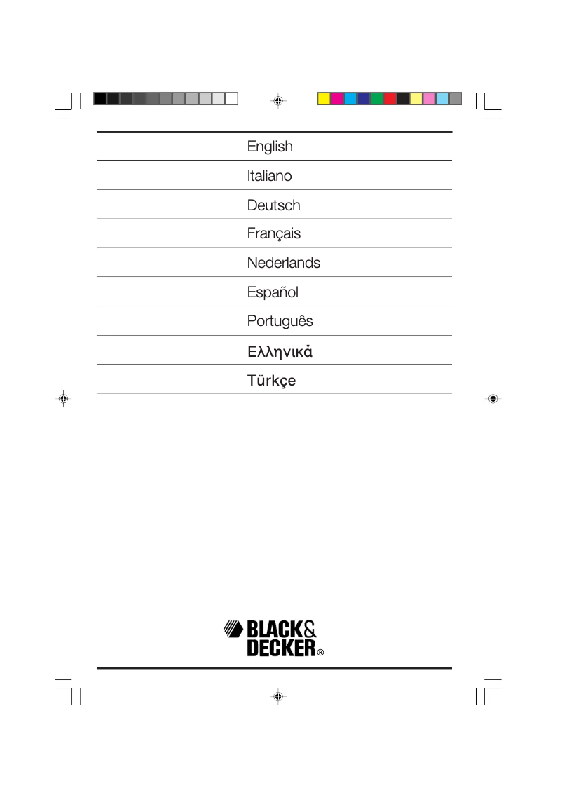 First page image of the manual for GR345 Type 1