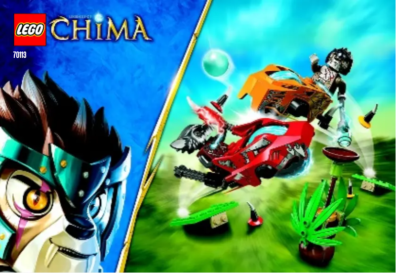 Page 1 of the manual User Manual Lego Chi Battles