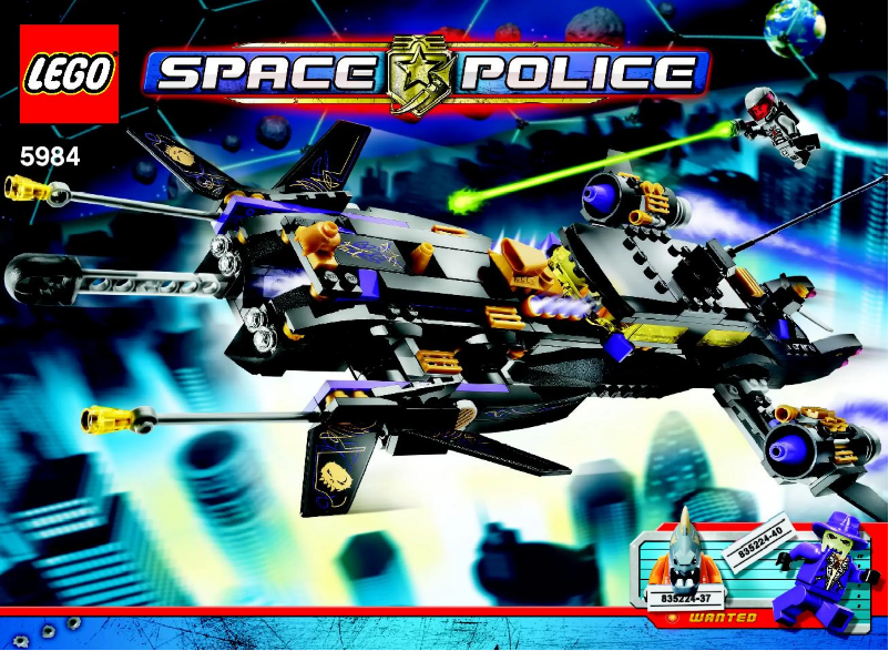 Page 1 of the manual User Manual Lego Lunar Limo