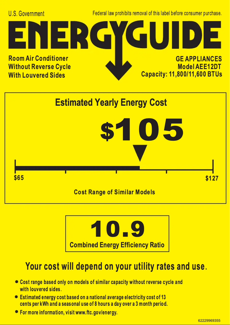 First page image of the manual for AEE12DT