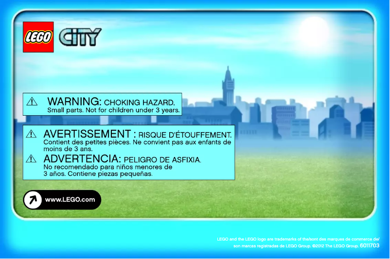 First page image of the manual for City 4428